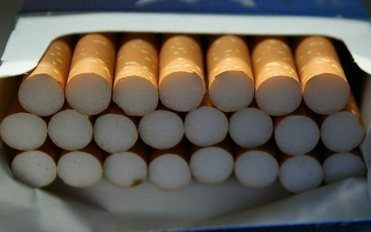 Zigaretten Schachtel Zigaretten Schachtel